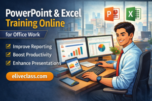 Read more about the article PowerPoint & Excel Training Online for Office Work – Complete Skill Guide for Professionals