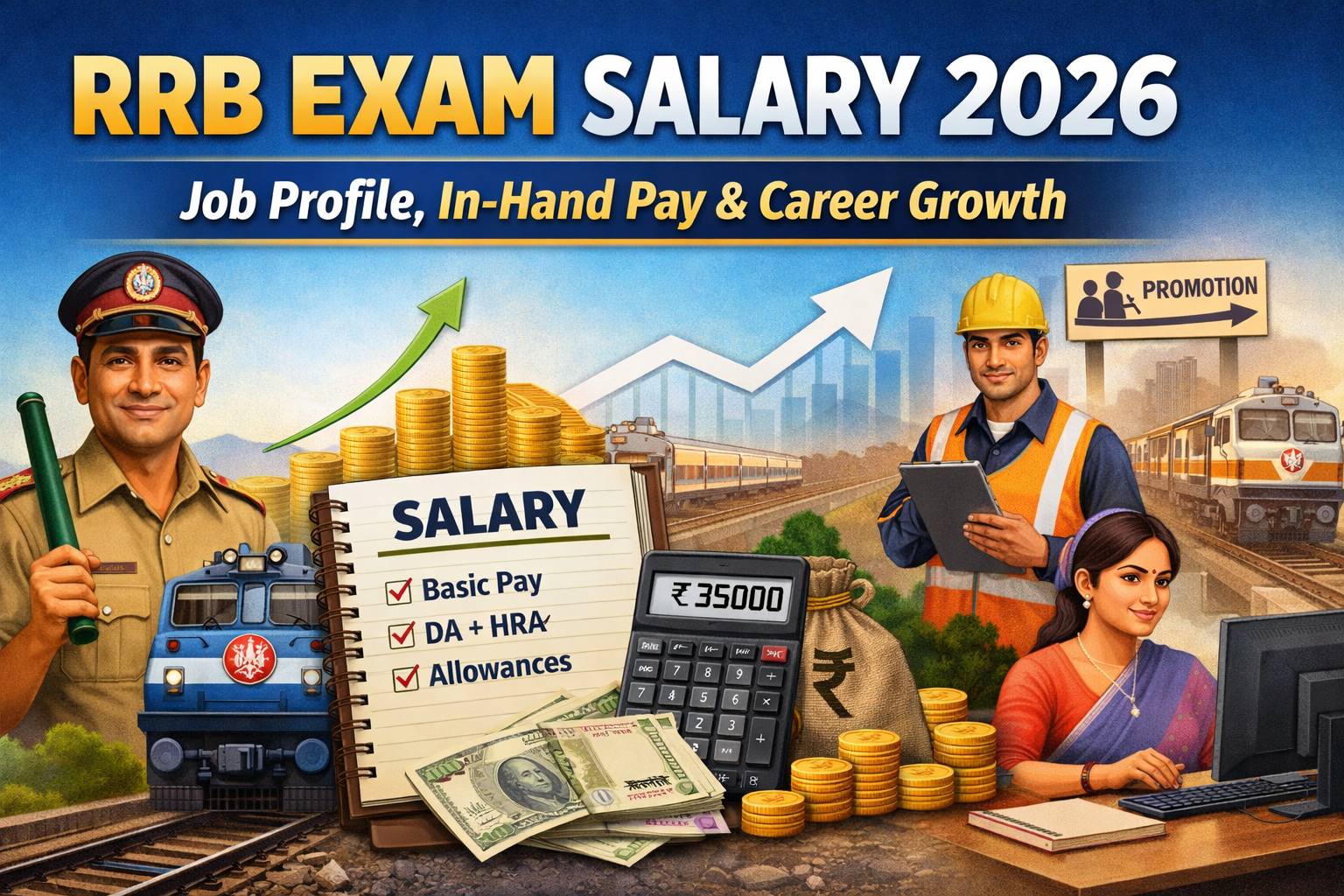 Read more about the article RRB Exam: Salary, Job Profile & Career Growth