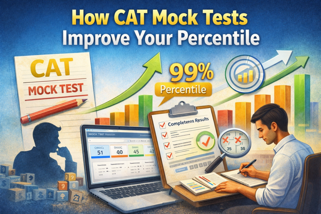 How CAT Mock Tests Improve Your Percentile – Smart Strategy for 99+ Score
