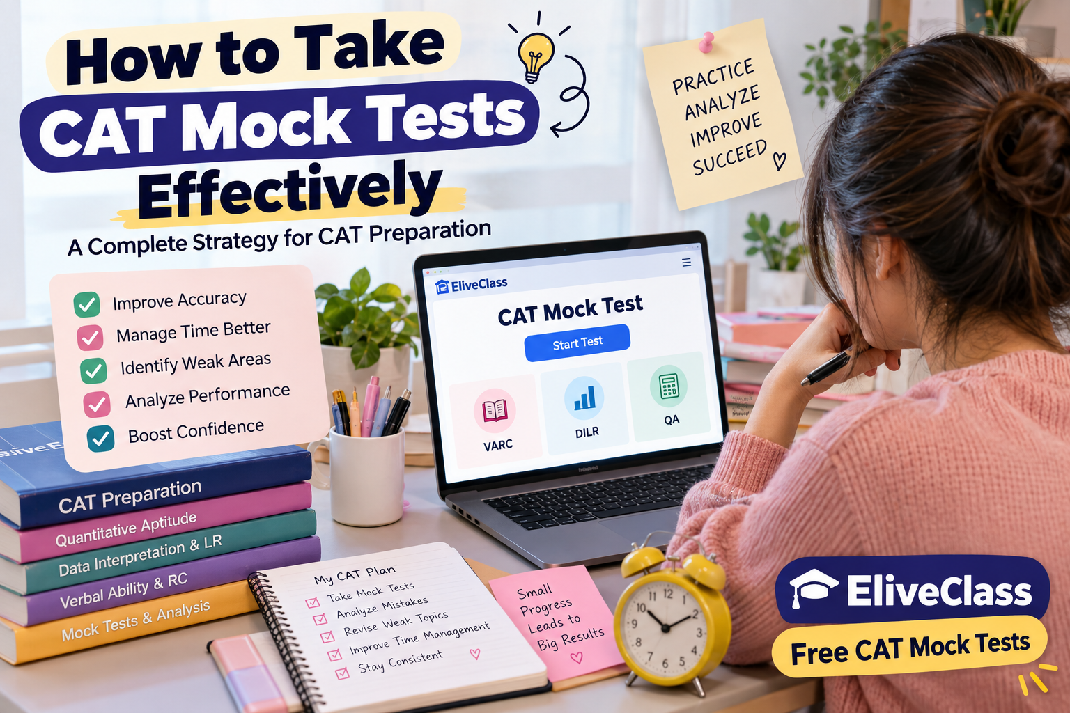 Read more about the article How to Take CAT Mock Tests Effectively: A Complete Strategy for CAT Preparation