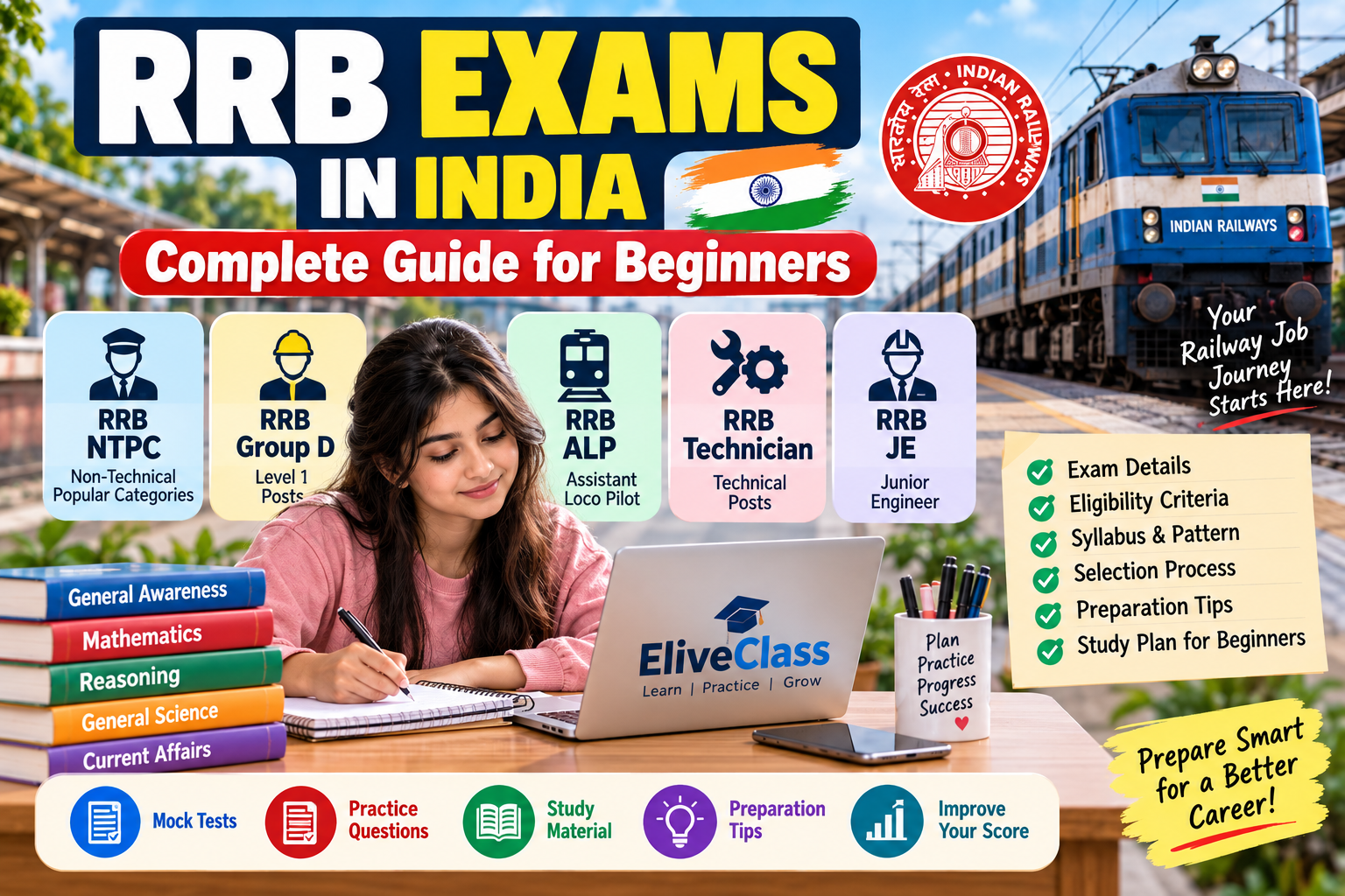 Read more about the article RRB Exams in India: Complete Guide for Beginners
